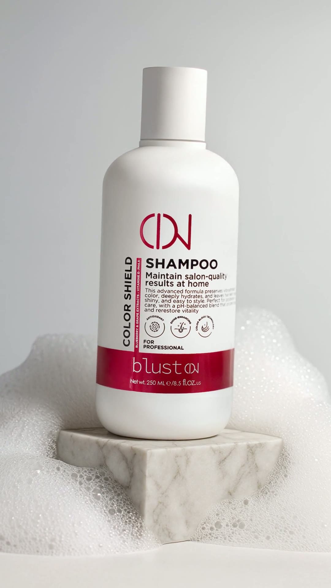 Vertical shampoo product reel